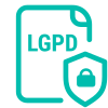 Ícone representando LGPD